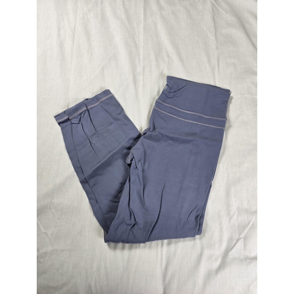 Athleta Pants Womens Medium Blue Bootcut Supplex High Rise Yoga Stretch Athletic